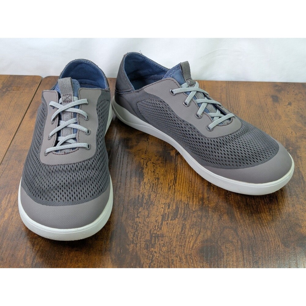Olukai Men’s Size M9 Moku Pae Slip On Boat Gray EU 42 Sneaker Shoes - Picture 6 of 12